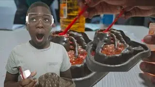 Volcano experiment 