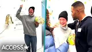 Дочь Майкла Страхана Изабелла плачет после последней процедуры лучевой терапии рака мозга