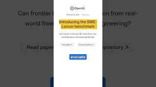 OpenAI's SWE-Lancer: New Benchmark to Evaluate Coding Performance