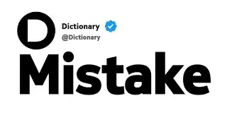 Mistake Meaning in French