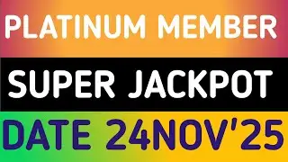 SUPER JACKPOT EXCLUSIVE STOCK ANALYSIS 24NOV'25 