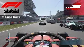 F1 2021 GAME | 5 Laps Race Austria - Charles Leclerc | PS4 Gameplay