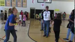 A dancing, smiling Scott