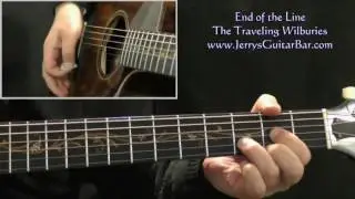 How To Play The Traveling Wilburys End of the Line (intro only)