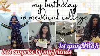 my first birthday in medical college ❤️ || MBBS student 🩺🦴🩺