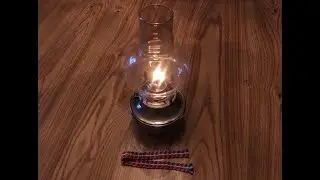 Oil Lamp Wicks! How to Double Weave, Without a Loom!