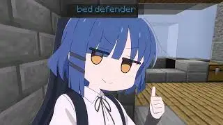 Bocchi playing bedwars
