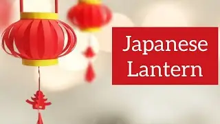 Japanese lantern|| Home decor || Diy paper crafts || Nishtha's Arts and crafts