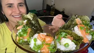 FIZ 8 TEMAKI EM CASA COM APENAS R$ 45,00! ME SURPREENDI VEM VER O RESULTADO 