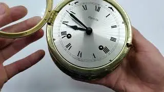 HERMLE BELL BRASS NAUTICAL NAVY MARINE SHIP WALL CLOCK MADE IN GERMANY