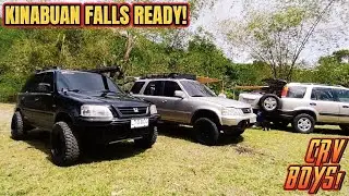 CRV boys goes to KINABUAN FALLS TANAY RIZAL | REAL TIME AWD | #hondacrv | #allwheeldrive