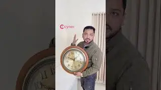 Timeless Luxury for Your Home | Premium Golden Wall Clock Collection #homedecor #cynorbd #wallclock