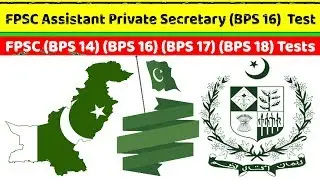 FPSC Assistant Private Secretary (BPS 16) Test Jobs | Shorthand Test | Typing | Computer Literacy