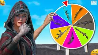 Wheel Decides My Gun &ndash; BGMI 😂🔥