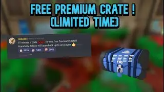 New TDS Code for Free Premium Crate! LIMITED TIME