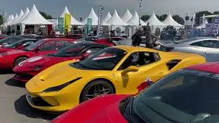 VIDÉO. Au Vigeant, les passionnés de Ferrari réunis pour la bonne cause
