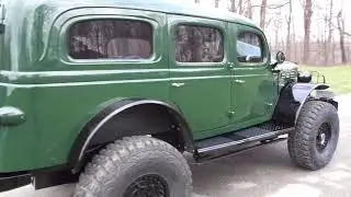 1941 dodge carryall wc-53 4 door cummins by precision power wagons
