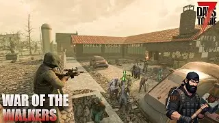 Dwalls Library in the Wastleland! War of the Walkers | E53| 7 Days to Die