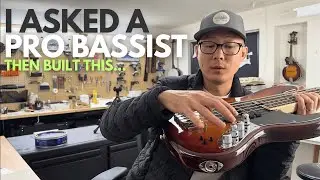 How the Model JC-5-34” Bass came to be (I asked an absolute pro for help)
