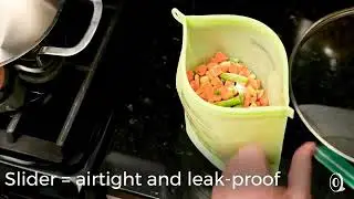 Silicone Reusable bags for fridge