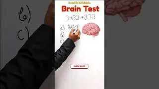 🧠 Genius IQ Test Maths 😱 | Brain Test 🔥 | Maths By Arvind Sir #maths for ssc cgl