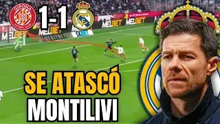 TERCER PINCHAZO CONSECUTIVO del Real Madrid vs Girona (pierde el liderato)