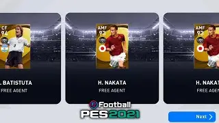 Pes2021 Mobile First Look & Free Black Ball Pack Opening 🔥🔥