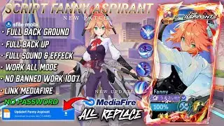 UPDATE!! Script Skin Fanny Aspirant-Blade of Kibou No Password | Full Effect & Voice | Patch Terbaru