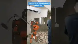 AI powered robot used in demolition.
