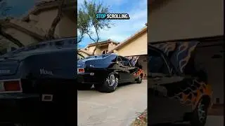 Самый крутой Chevy Nova в стиле Pro Street! 🔥🇺🇸 #шорты