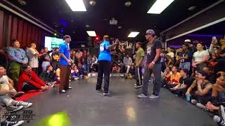 POPPING PRINCE & POPPIN C vs SWEEPY & ARMANI | Top Status Popping Top 8 | Freestyle Session 2018