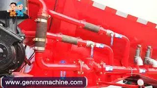 Some Details of Genron Brand Powder/Bulk Cement Tanker Semi Trailer