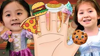 Песня о семье пальчиков и моя любимая еда | Детские стишки | Детские песни в стиле доре-ми