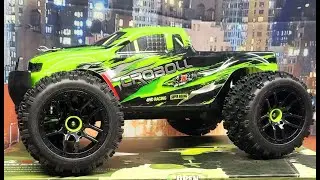 Croboll 18th scale Monster truck Speed run and bashing!!!