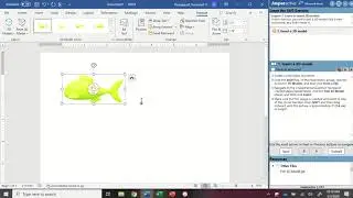 JasperActive Word 2019 Lesson 7: Inserting 3D Models