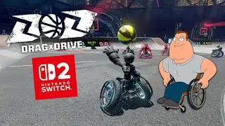 Let's Play Nintendo's Wheelchair Robot Basketball Game! | Drag x Drive Livestream