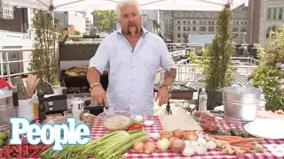 Guy Fieri Grills Up the Perfect Summer Steak Skewers | People