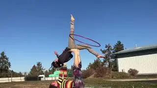 Acro Yoga Hoop Fusion