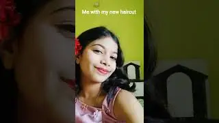 me with my new haircut # fun hub