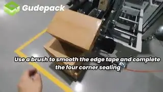 Carton Edge Sealing Machine / Box Corner Taping Machine