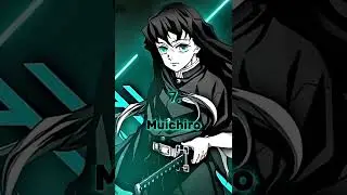 Top 10 Fastest Characters in Demon Slayer #trending #animeedit #demonslayer #anime #viral #kny #4k