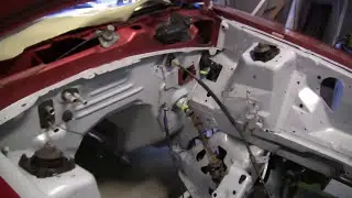 1994 Ford Mustang GT 5.0 Build Part 6 Priming Engine Bay