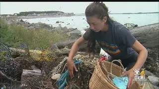 'It Takes A Changing Tide': Hull Artist Turns Trash Found On Hull Beaches Into Art