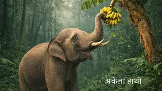 👉 “सबने छोड़ दिया… हाथी ने बचाया”🐘 Emotional Elephant Story | Animal Story Hindi