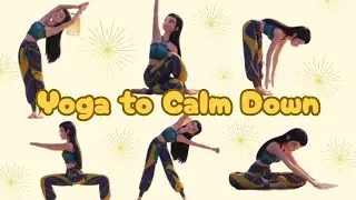 Kids Calm Yoga 🧒✨ | Relax, Breathe & Feel Peaceful Huntrix