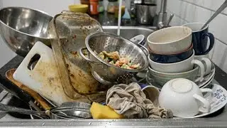 Sparkling Sink Magic ✨ | Making Every Dish Shine
