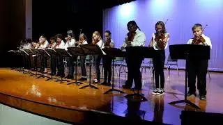 Arts Alive Orchestra Concert NFMAA Advanced Violin 4th & 5th grade