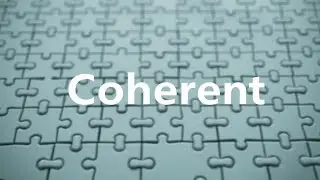 Coherent Meaning | Coherent Definition | Coherent Pronunciation | Visual Dictionary