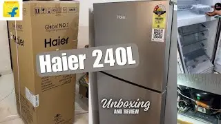 Haier 240L Frost Free Double Door 2 Star Flipkart Open Box Delivery & Warranty Process 2025