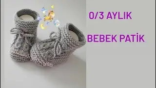 🧦 0/3 AYLIK YENİDOĞAN PATİK🧦 #crochet #handmade #knitting #blanket #bebekpatiği #bebekörgüleri
